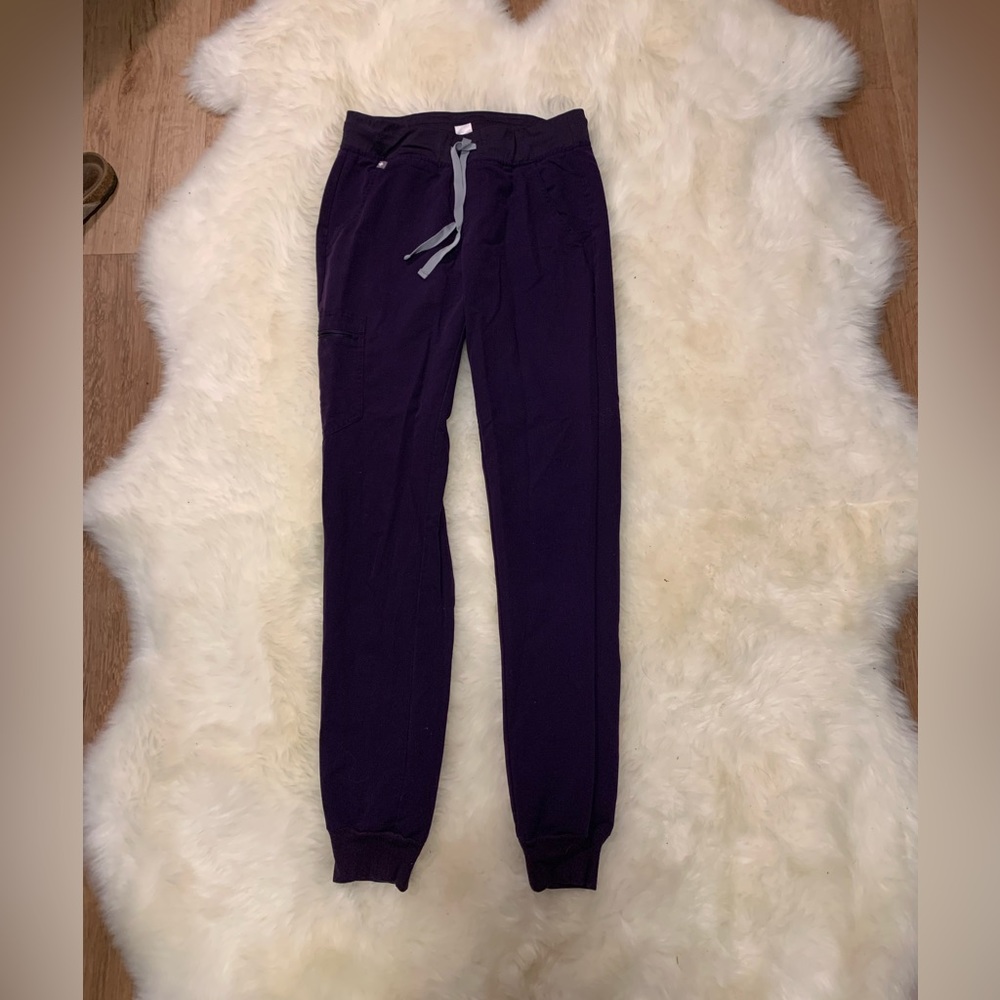 Figs Zamora Scrub Jogger Pant Purple Size Small Tall